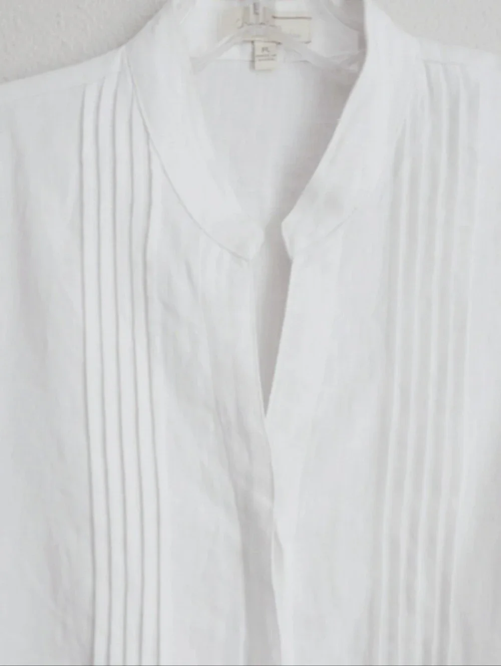 Choices White Linen Skirtset Size Petite Large Lagenlook